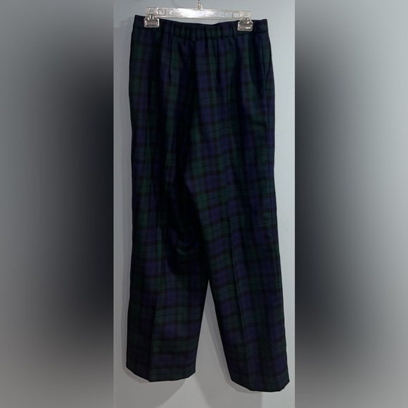 Pendleton- Blue and green plaid pants - Picture 3 of 8